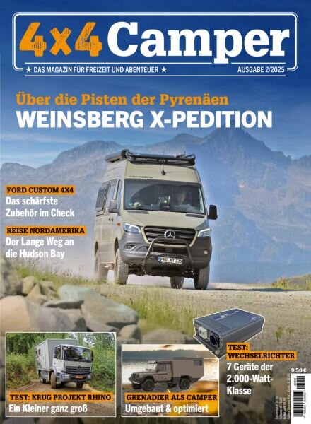 4×4 Camper – November 2025 Cover