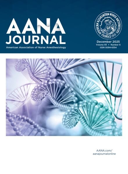 AANA Journal – December 2025 Cover