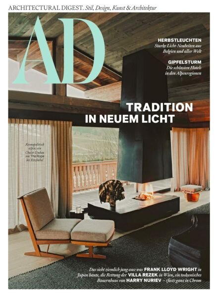 AD Architectural Digest Germany – November 2025 Cover