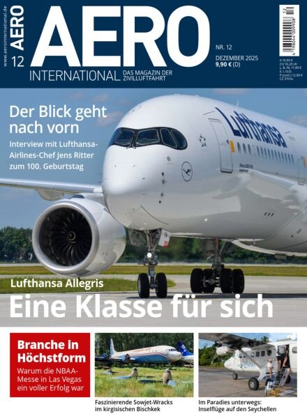 Aero International – Dezember 2025 Cover