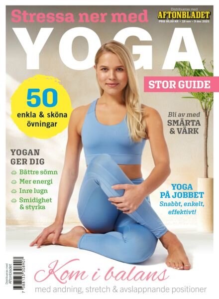 Aftonbladet Yoga – November 2025 Cover