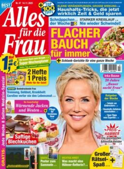 Alles fur die Frau – 14 November 2025