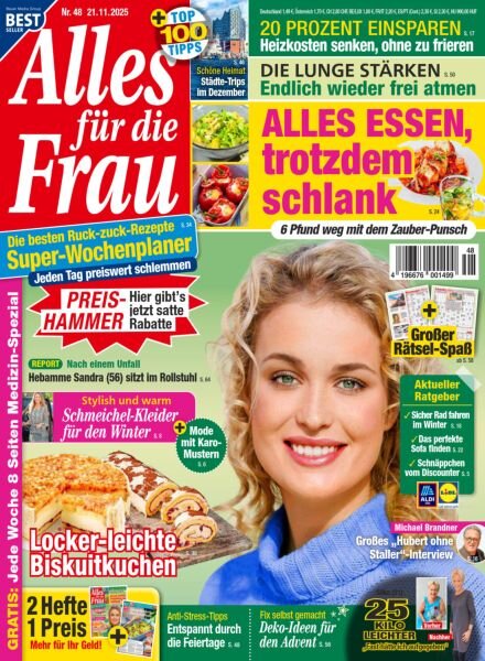 Alles fur die Frau – 21 November 2025 Cover