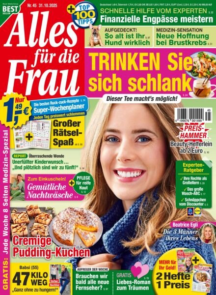 Alles fur die Frau – 31 Oktober 2025 Cover