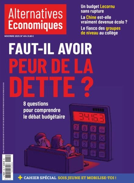Alternatives economiques – Novembre 2025 Cover