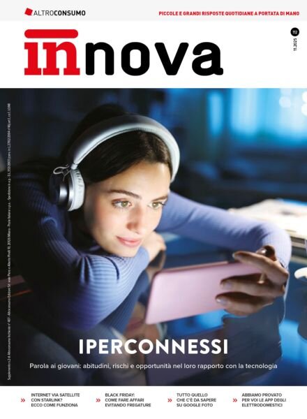 Altroconsumo Innova – Novembre 2025 Cover