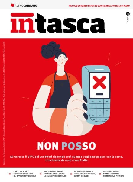 Altroconsumo InTasca – Novembre 2025 Cover