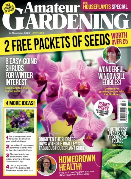 Amateur Gardening – 1 November 2025 Cover