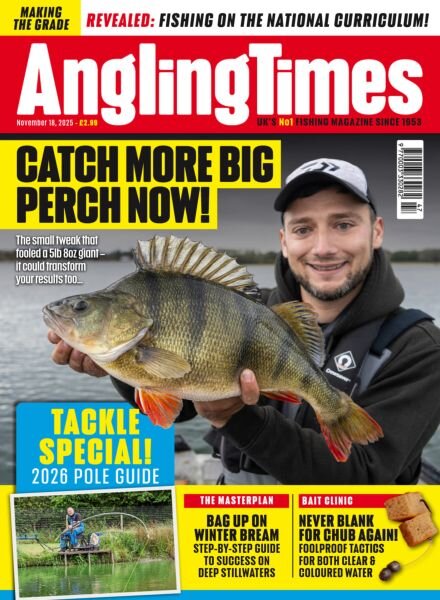 Angling Times – 18 November 2025 Cover