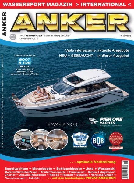 Anker – November-Dezember 2025 Cover