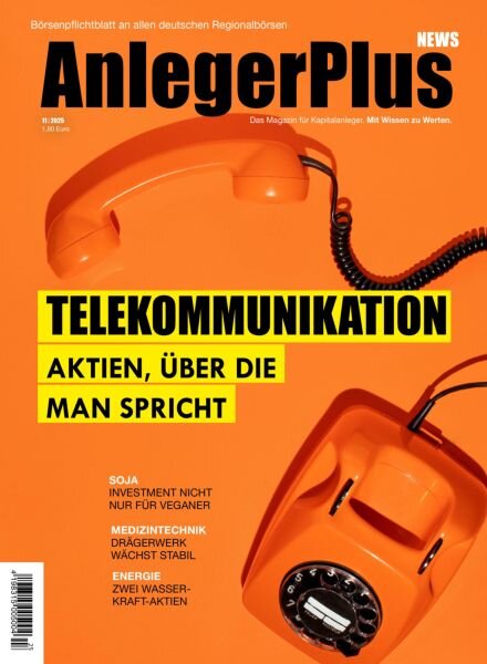 AnlegerPlus News – November 2025 Cover