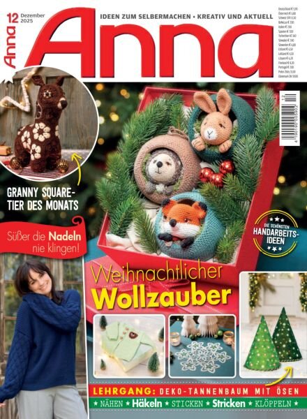 Anna Germany – Dezember 2025 Cover