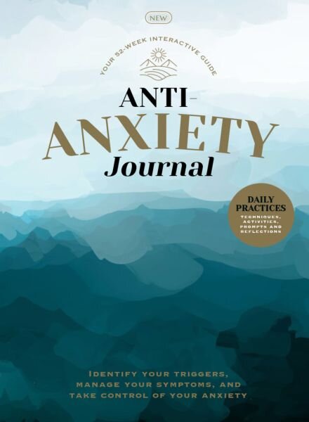 Anti-Anxiety Journal – 1st Edition – July 2025 Cover