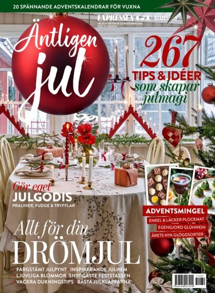 Antligen Jul – Oktober 2025 Cover