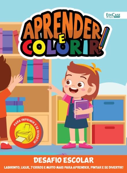 Aprender e Colorir – 1 Novembro 2025 Cover