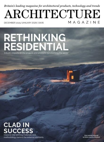 Architecture Magazine – December 2025-January 2026 Cover