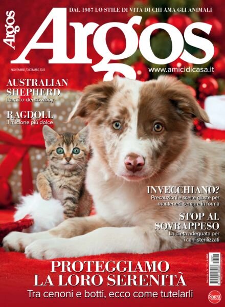 Argos – Novembre-Dicembre 2025 Cover