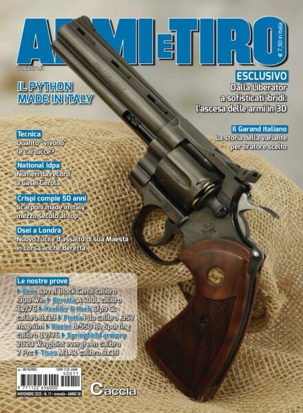 Armi e Tiro – Novembre 2025 Cover