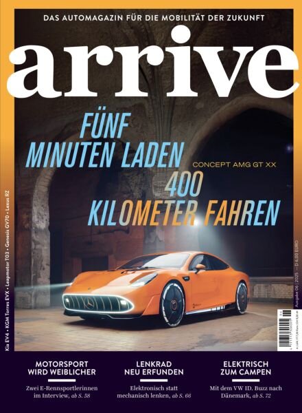 Arrive – Oktober 2025 Cover