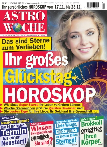 Astrowoche – 12 November 2025 Cover
