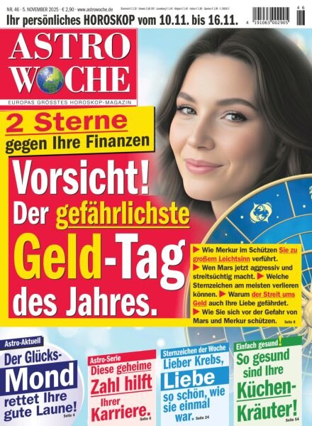 Astrowoche – 5 November 2025 Cover