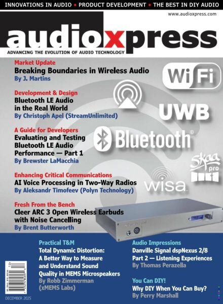 audioXpress – December 2025 Cover