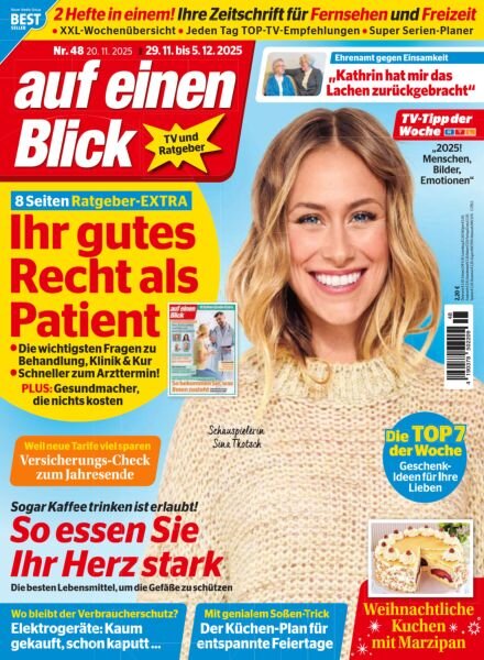 Auf Einen Blick – 20 November 2025 Cover