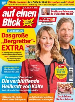 Auf Einen Blick – 6 November 2025