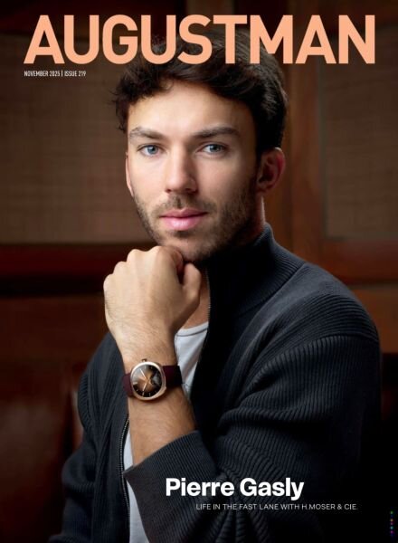 August Man Singapore – November 2025 Cover