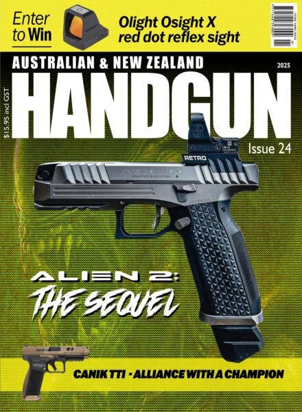 Australian & New Zealand Handgun – Issue 24 2025 Cover