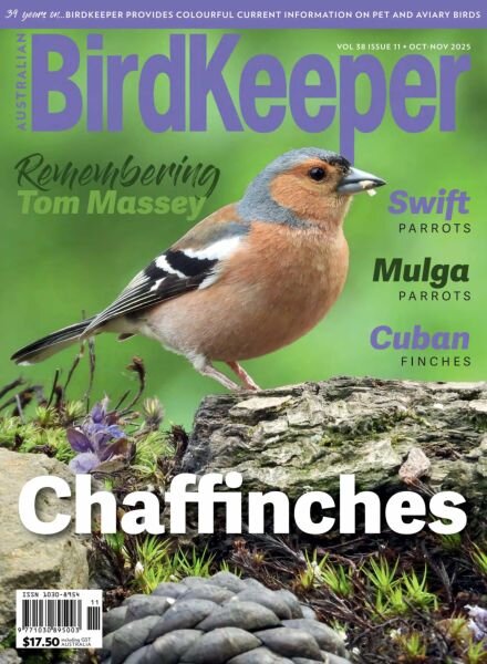 Australian Birdkeeper – Volume 38 Issue 11 2025 Cover
