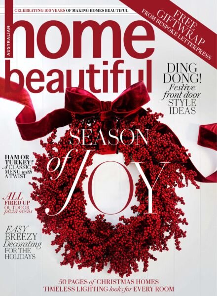 Australian Home Beautiful – December 2025 Cover
