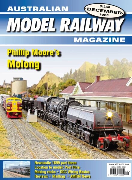 Australian Model Railway Magazine – December 2025 Cover