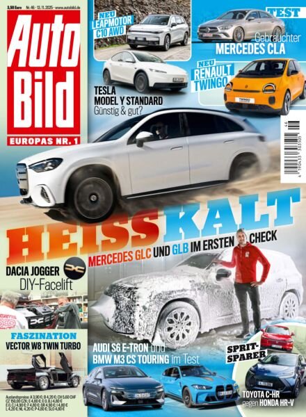 Auto Bild Germany – 13 November 2025 Cover