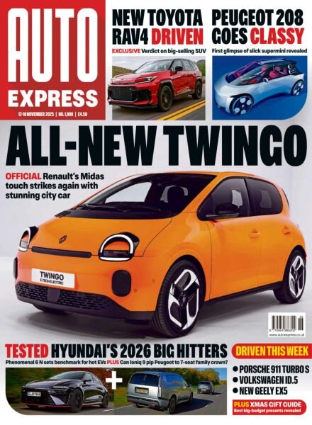 Auto Express – 12 November 2025 Cover