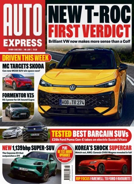 Auto Express – 26 November 2025 Cover