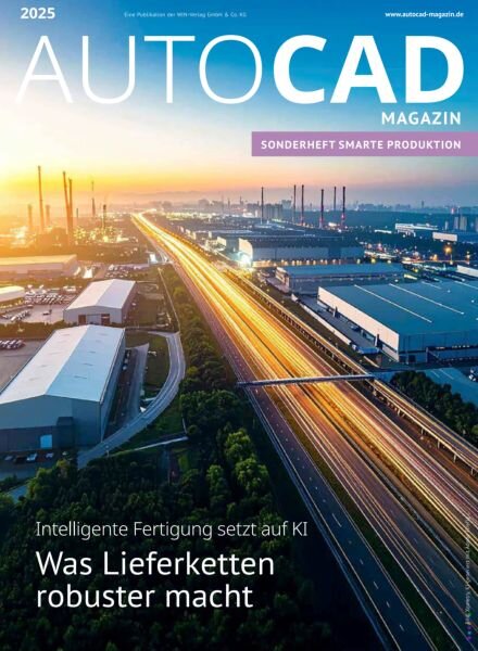 Autocad Magazin – Sonderheft Smarte Produktion 2025 Cover