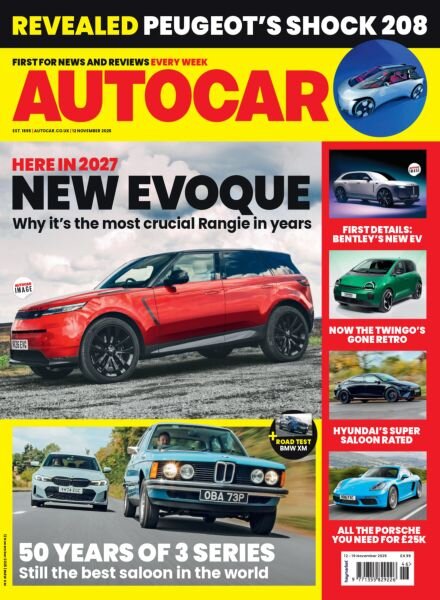 Autocar UK – 12 November 2025 Cover