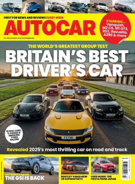 Autocar UK – 19 November 2025 Cover