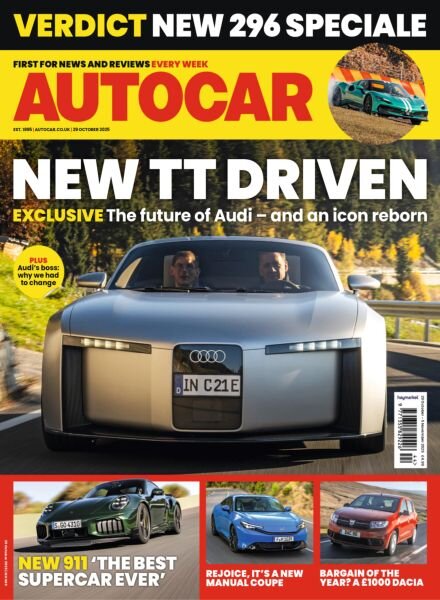 Autocar UK – 29 October 2025 Cover