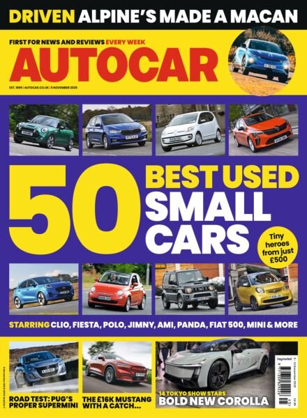 Autocar UK – 5 November 2025 Cover