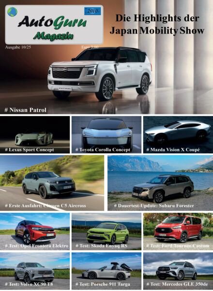 Autoguruat Magazin – November 2025 Cover