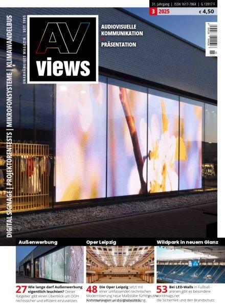 AV-views – Nr 3 2025 Cover