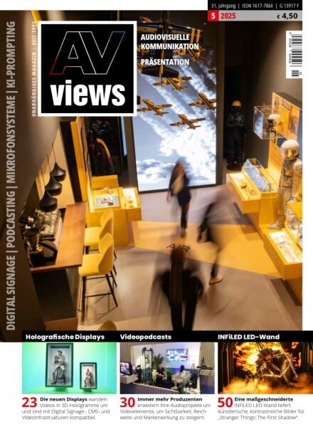 AV-views – Nr 5 2025 Cover