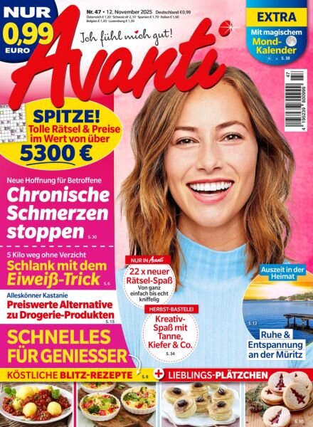 Avanti – 12 November 2025 Cover