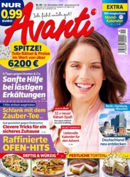 Avanti – 26 November 2025