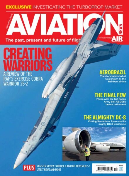 Aviation News – December 2025 Cover