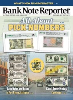 Bank Note Reporter – November 2025