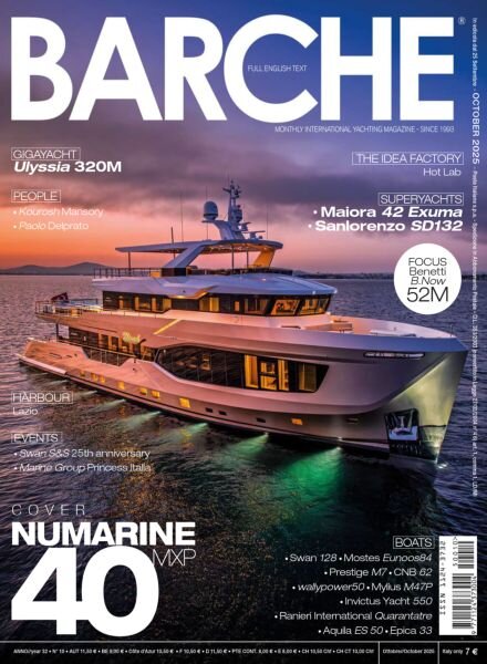Barche Magazine – Ottobre 2025 Cover