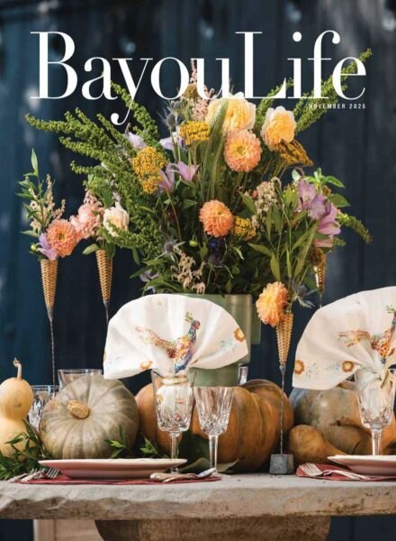 BayouLife Magazine – November 2025 Cover